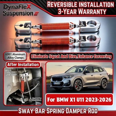 2pcs Sway Bar Anti-Roll Bar Link Spring Damper Rod For BMW X1 U11 2023-2026
