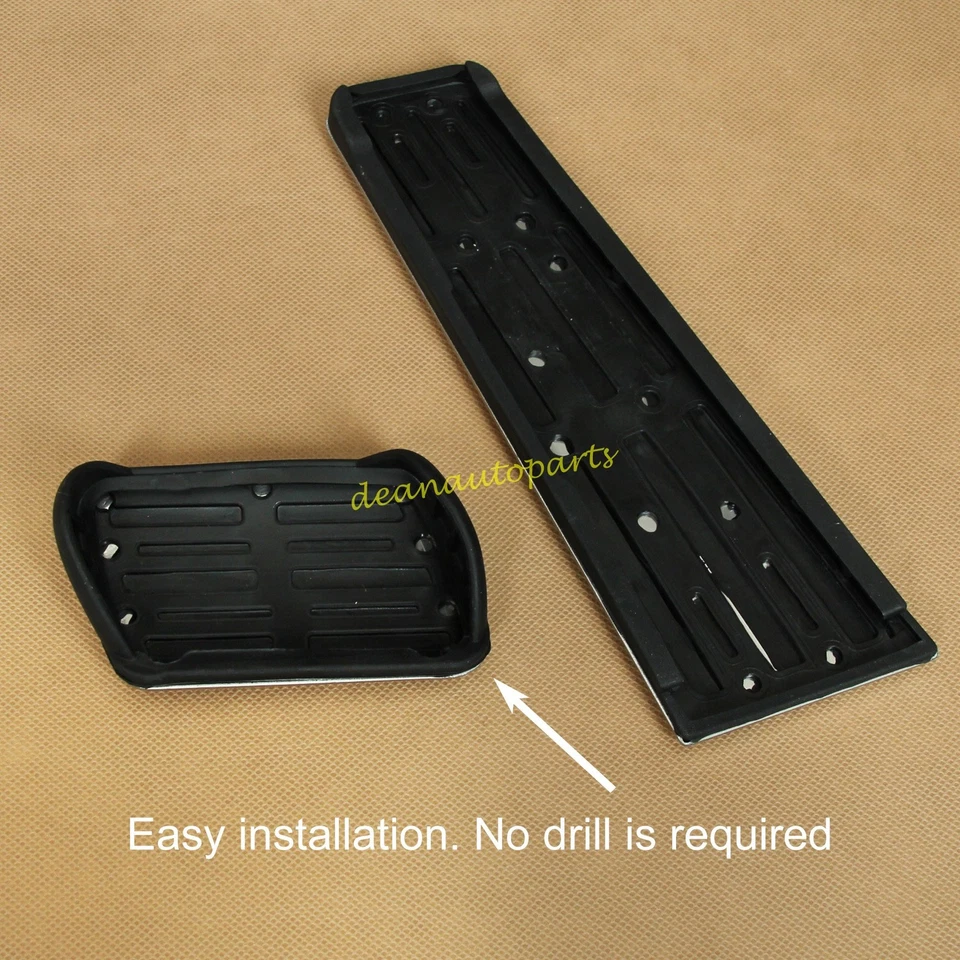 Cubierta de pedal de freno de gasolina con pie de acero para Porsche Panamera 718 Boxster Cayman Taycan Foto 3 de 4