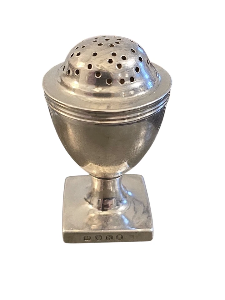 Antique Silver Pounce or Pepper Pot London 1808 - Henry Nutting & Robert Hennell - Image 2 of 4