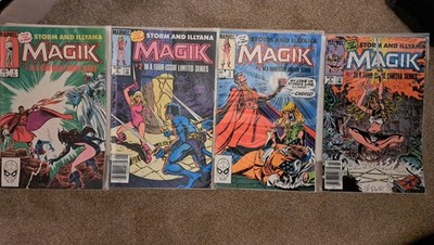 MAGIK (1983) #1-4 Limited Series Complete Set Newsstand Marvel Comics