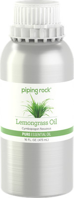 Lemongrass Essential Oil 16 oz | Aromatherapy | by Piping Rock