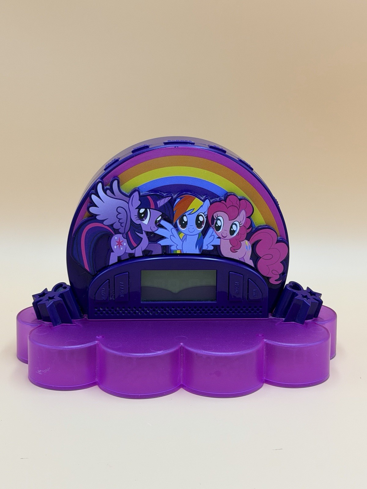 My Little Pony MLP CLOCK RADIO NRFP Ultra Bright Projection For Parts