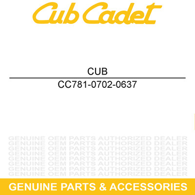CUB CADET 781-0702-0637 Index Door Bracket Right Hand Powder Black CSV240 CSV24