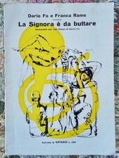 Dario Fo Franca Rame LA SIGNORA È DA BUTTARE Commedia per soli Clown Sipario 258