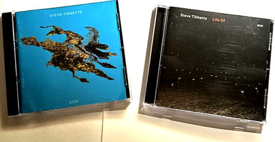 STEVE TIBBETTS - 2 ECM CDs: 'Big Map Idea' (1989)   &  'Life Of ' (2018)