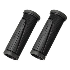 Bike Handlebar Grips Short Mini Bicycle Handlebar Grips 90mm Length Rubber Bi...