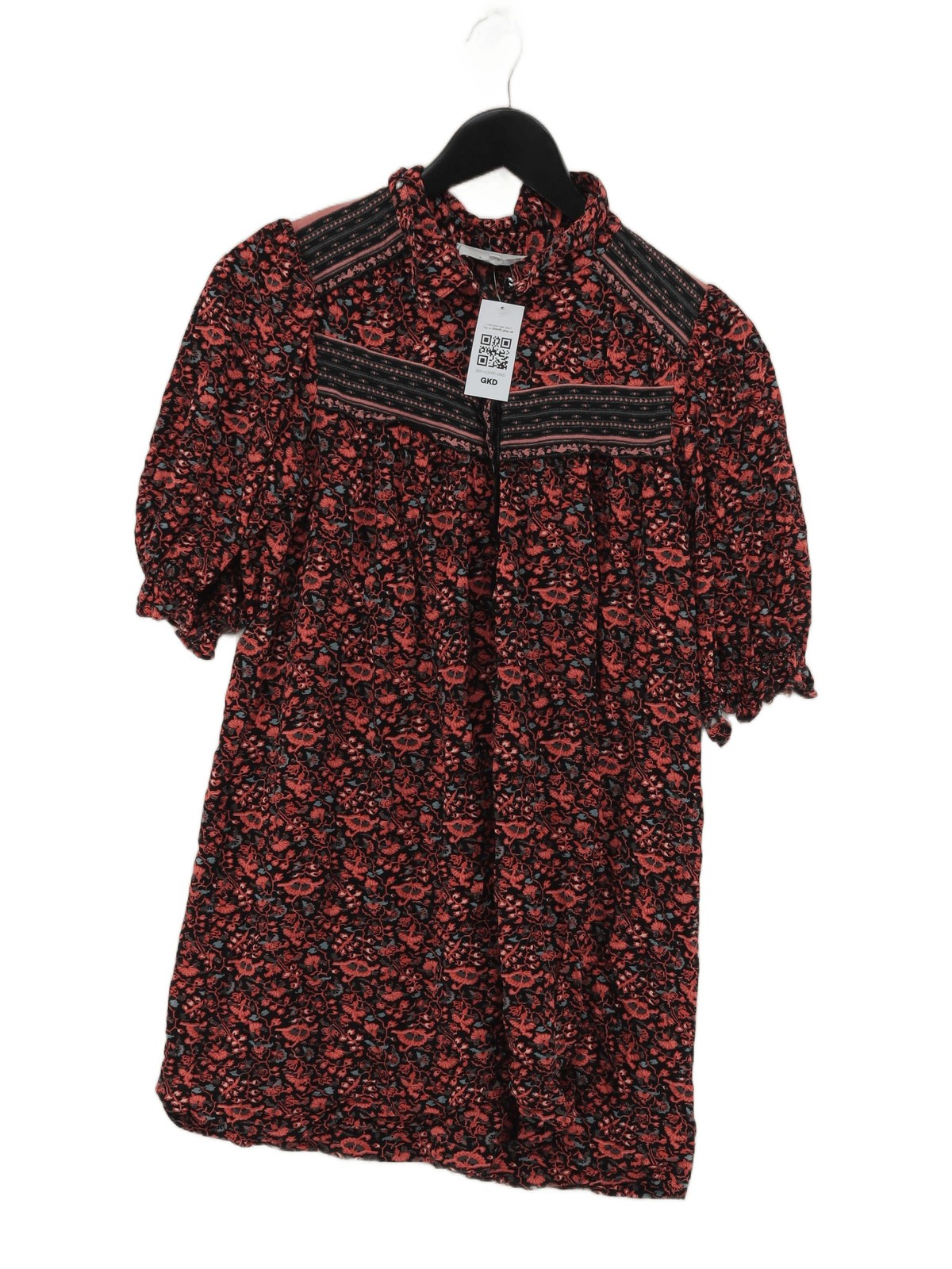 Ba&sh T-Shirt Mini Dress UK10 in Red