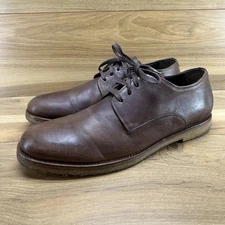 Allen Edmonds Southside Oxfords Mens 13 M Brown Leather Crepe Soles