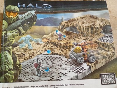 Halo Wars Mega Bloks Battlescape Set 96837 plus Banshee 96859 Mongoose 96849 ++