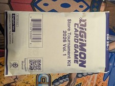 Digimon Tournament Kit 2026 Vol1 Bandai English New Sealed