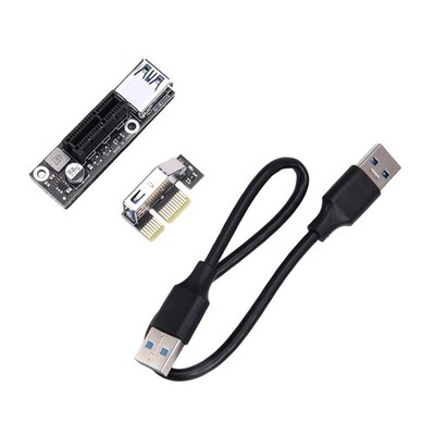 PCI-E 1X auf 1X Riser Extender USB 3.0-Kabel, Funktioniert mit für -Motherb6902