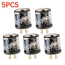 5* Flasher 12V 2Pin Variable Car LED Turn Signal Light Blinker Relay EF32 20Amps