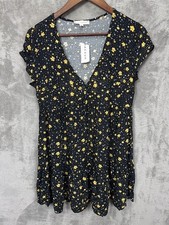 LA Hearts Womens Y2K Ditsy Floral Mini Sundress XS Prairie Cottage Bloomcore NWT
