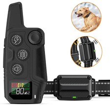 4500 FT Dog Training Collar Rechargeable Remote Shock Pet Waterproof Trainer