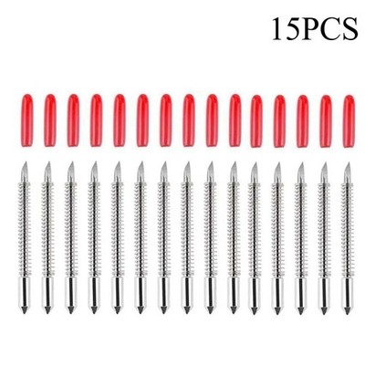 15PCS Fit for Graphtec CB09 Vinyl Cutter Cutting Plotter 45 Degree Blades
