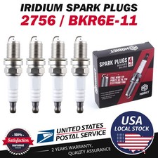 Set Of 4 For Ngk 2756bkr6e-11 Modigt Premium Spark Plugs Oem Quality New