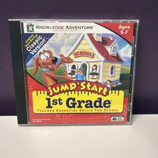 Jumpstart 1st Grade Computer PC CD-Rom Game Educational Classic Version