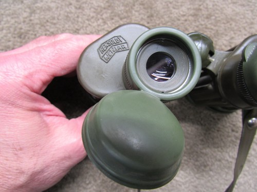 Binoculares militares alemanes Zeiss Hensoldt 8X30 con armadura de retícula de alcance - Imagen 3 de 19