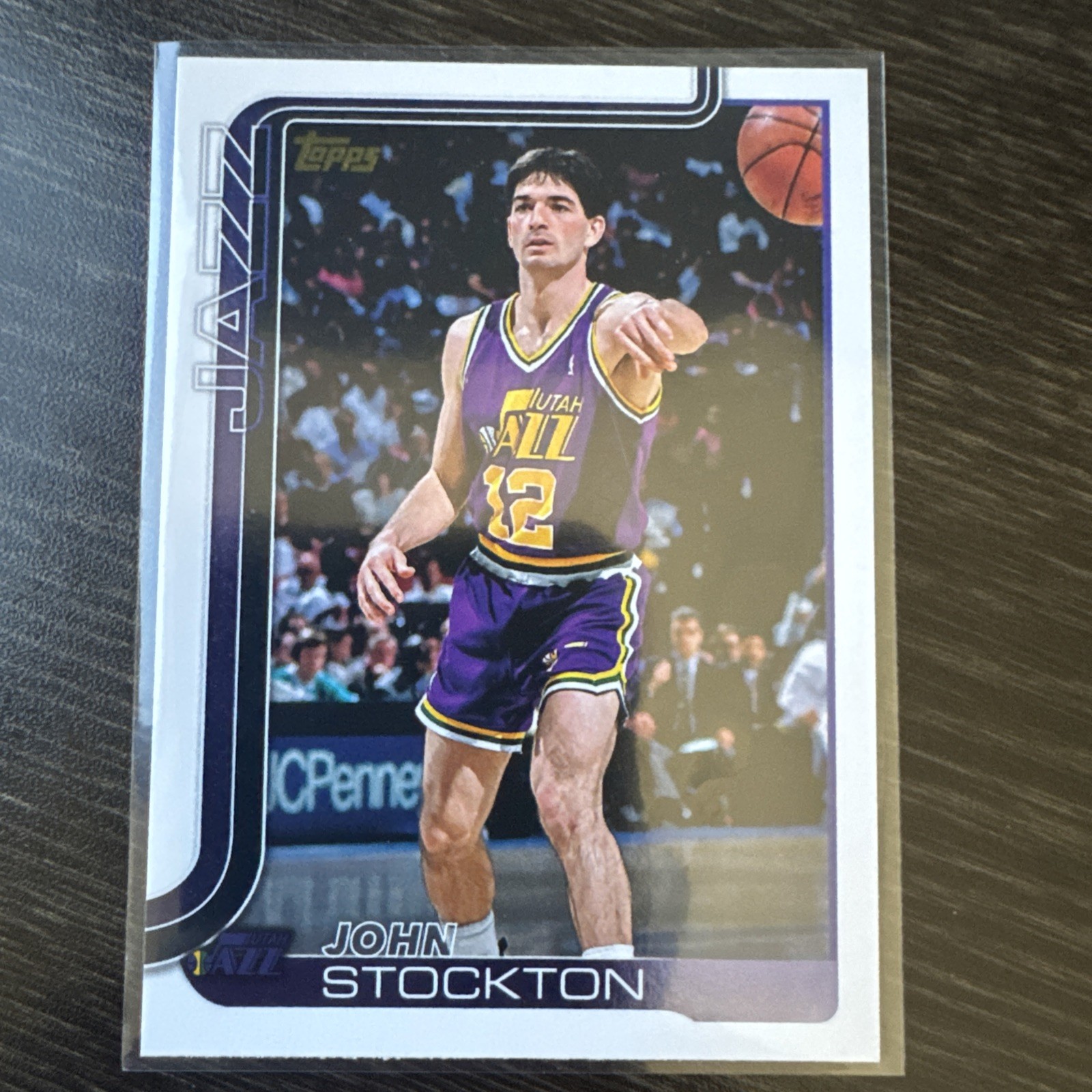 2025 Topps Basketball John Stockton Golden Mirror Case Hit SSP Utah Jazz #264