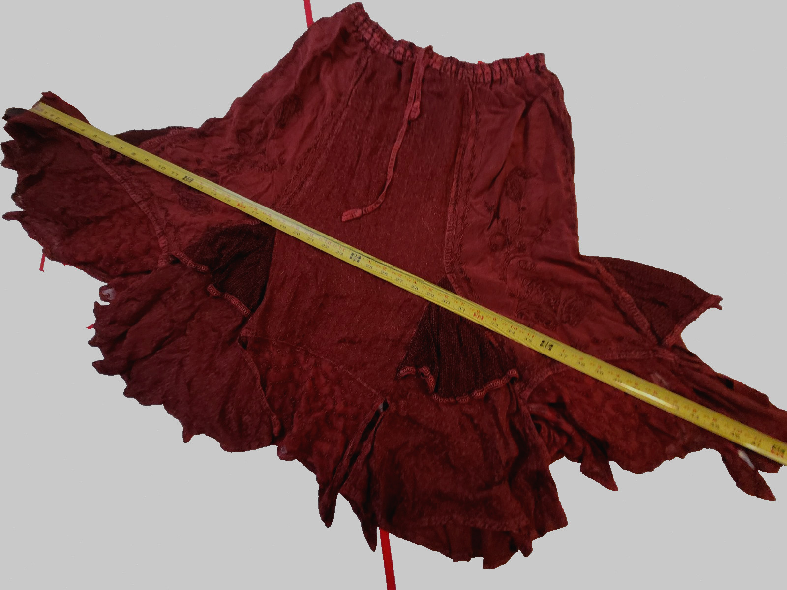 Flying High Footpath India Patchwork Embroidered … - image 11