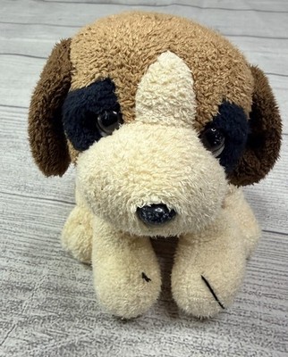 Russ Berrie  Patches  the St. Bernard Puppy Dog Beanbag 6  Plush Toy
