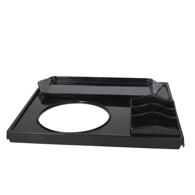 Set 3 Melamin Tabletts Schwarz Für Wasserkocher Dinamika 34x31 Cm Tognana