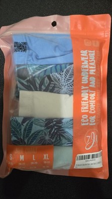 Pack of 5 Ladies Boyshort, SIZE S, Natural Designs