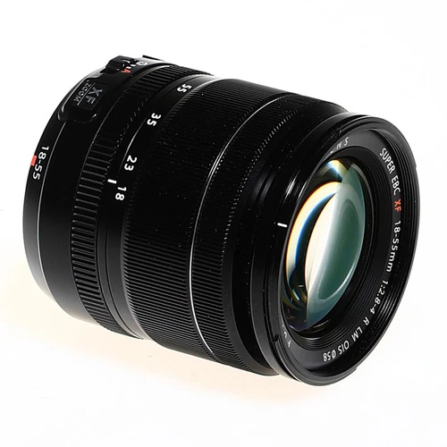 Fujifilm XF 18-55 mm/2,8-4 R LM OIS schwarz gebraucht Zustand: Akzeptabel - Bild 2 von 5