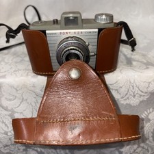 Vintage Kodak Pony 828 Film Camera With Case/ Cover Untested
