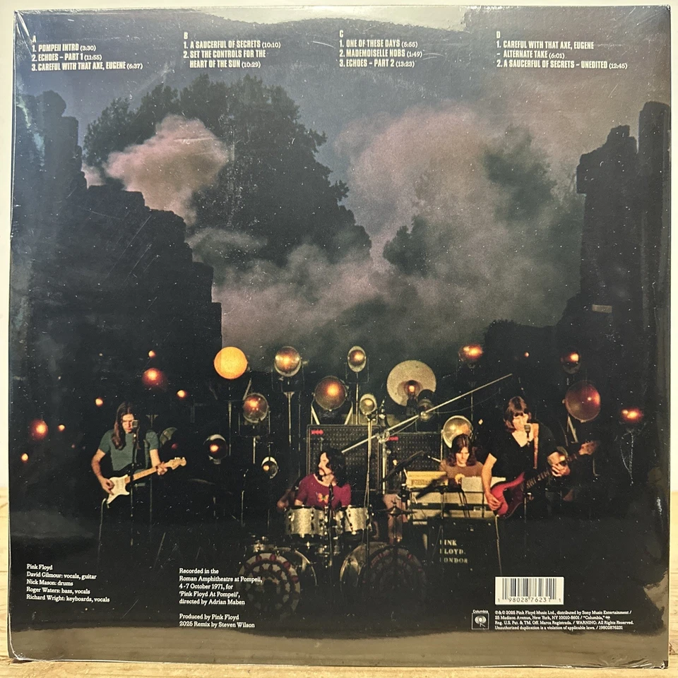 Pink Floyd – Pink Floyd At Pompeii MCMLXXII - 2LP - Brand New/Mint Vinyl - Image 2 of 2