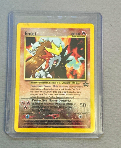 Pokémon TCG Entei Wizards Black Star Promos 34 Promo Holo English Basic 80HP