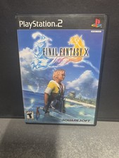 Final Fantasy X (PS2) PlayStation 2 - Black Label CIB Manual Very Good FREE Ship