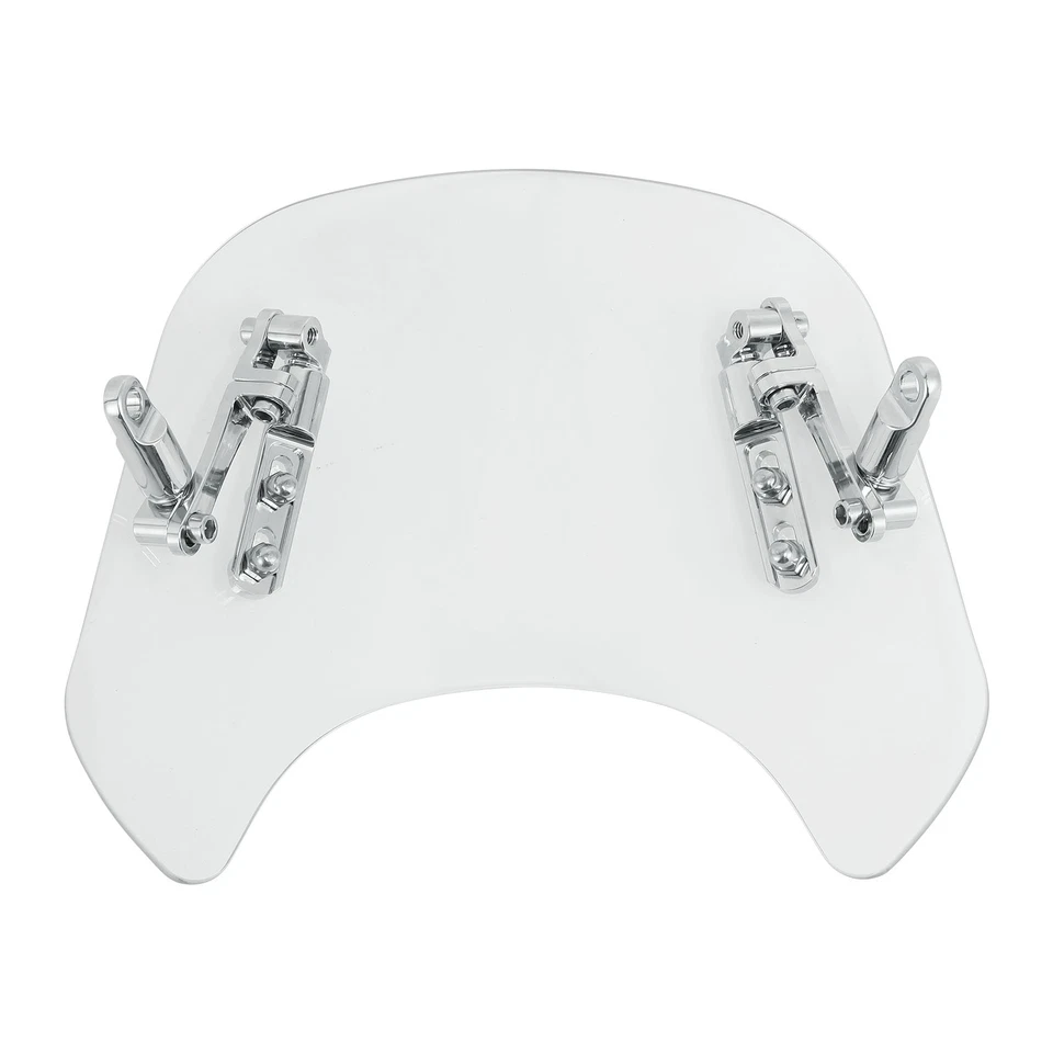 Parabrisas transparente para motocicleta apto para Triumph Yamaha Kawasaki Honda Foto 4 de 4