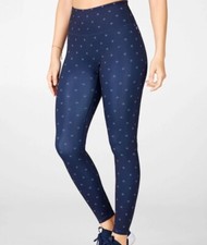 FABLETICS WOMENS HIGHWAISTED PRINTED ULTRACOOL 7/8 LEGGINGS SIZE S New With Tags