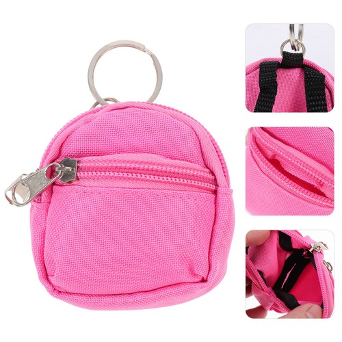 Mini School Bag Doll House Pencil Fabric Dollhouse Schoolbag Campus