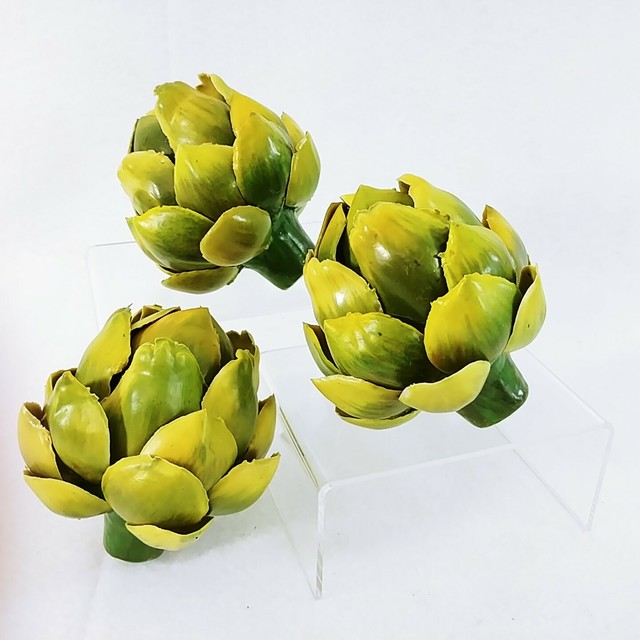 Artificial Food Artichokes Decorative Food Accessories Plastic 3 pcs eBay