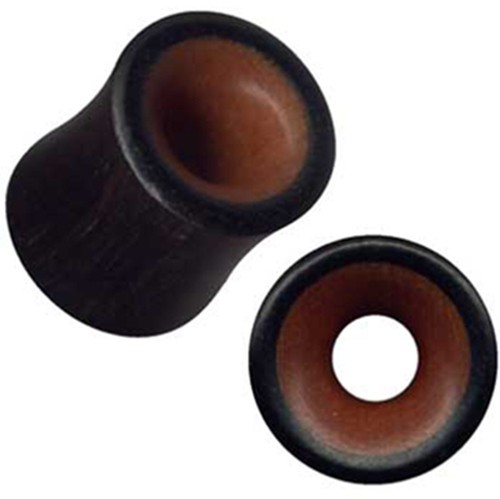 PIERCINGO® FLESH Tunnel 4-25 mm HOLZ PLUG Organic Knochen HORN organsich Ohr - Picture 18 of 21