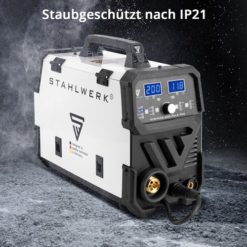 STAHLWERK MIG/MAG 200 Pulse Pro fully synergic 5in1welding machin with aluminium - Picture 10 of 14