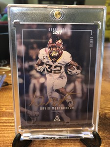 2019-Panini-Luminance-DAVID-MONTGOMERY-Draft-Day-Gold-Auto-25-or-less-BEARS