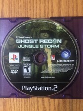 Tom Clancy's Ghost Recon: Jungle Storm (Sony PlayStation 2, 2004) - Disc only