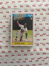ESTEURY RUIZ 2023 TOPPS TBT 1988 TOPPS UK SET 24 ROOKIE CARD RC ATHLETICS #72