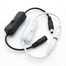 Light Switch Male And Female Power Cord DC Co...