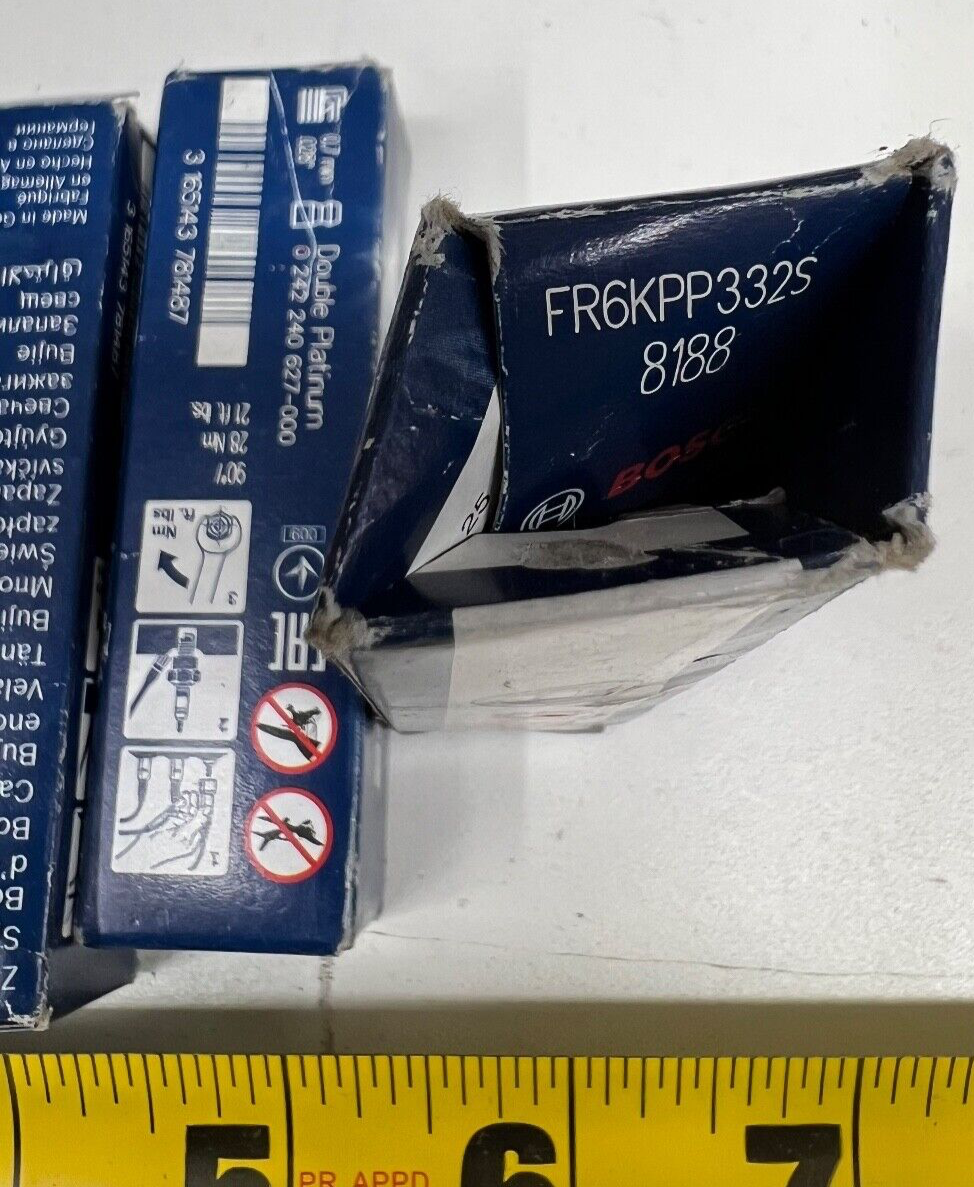 ぽん Pack of 6) Bosch 8188 FR6KPP3325 Fine Wire Double Platinum