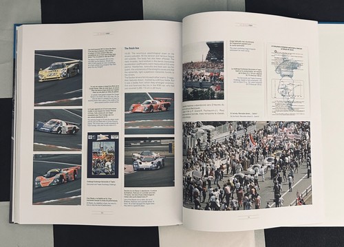 1989 WEEKEND IN AU LE MANS BOOK NEW 24 HEURES DU MANS SAUBER C9 SILK CUT JAGUAR - Imagen 9 de 10