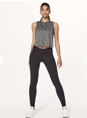 Lululemon Speed Up Tight Black Full On Luxtreme 6 First Release 28  