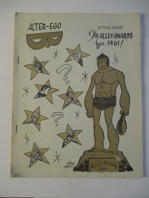 NICE! FN 1962 ALTER-EGO Comic Book Fanzine # 4 JACK KIRBY Batman MLJ Maximo