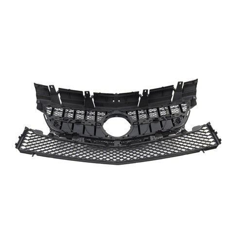 Griglia cappa radiatore paraurti anteriore stile GTR per Benz Classe SLK R172 2011-2016 - Foto 13 di 14