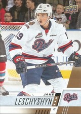 Jake Leschyshyn #36 - 2017-18 CHL - Base - Regina Pats