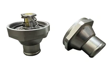 1.25" Billet In Line Thermostat Universal Coolant Radiator Hose T-Stat Hose USA