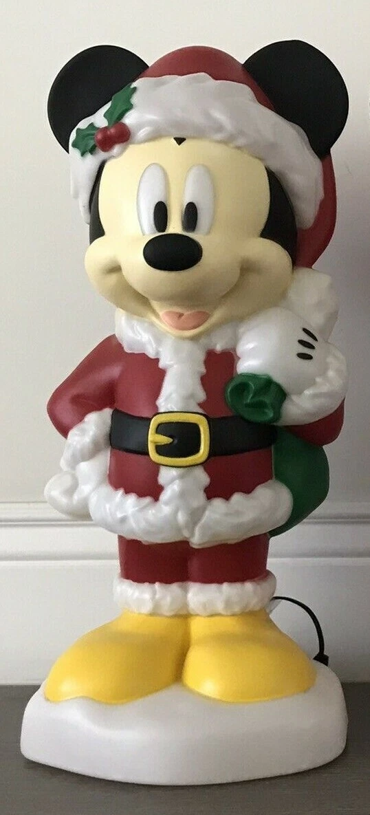 Mickey Mouse Christmas Blowmold blog.knak.jp